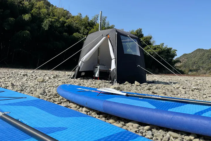 和歌山 古座川 Sup 大自然をとことん満喫 テントサウナ Sup体験 アソビュー