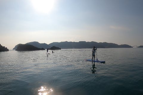 【和歌山・串本・SUP】朝の静寂に包まれた海で癒やしのひととき。日の出SUP