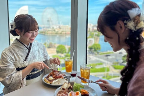 【神奈川・横浜・着物レンタル】本格着物で横浜観光！お得なレンタル＆着付けプラン