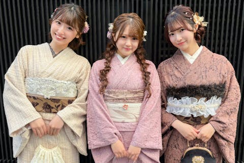 【神奈川・横浜みなとみらい・学割】★女性限定★学割プラン！お得なアレンジヘアセット付き！大人気レトロモダンまで好きな着物が選べる♪