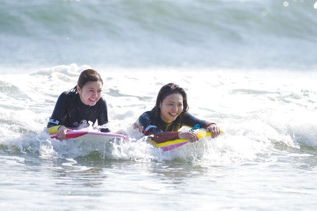 ボディボード・宮崎】設備完備で体験後も安心！ビーチはすぐそこ