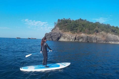 【山口・長門・SUP】海上アルプスを探索！初心者でも簡単なSUP2時間コース