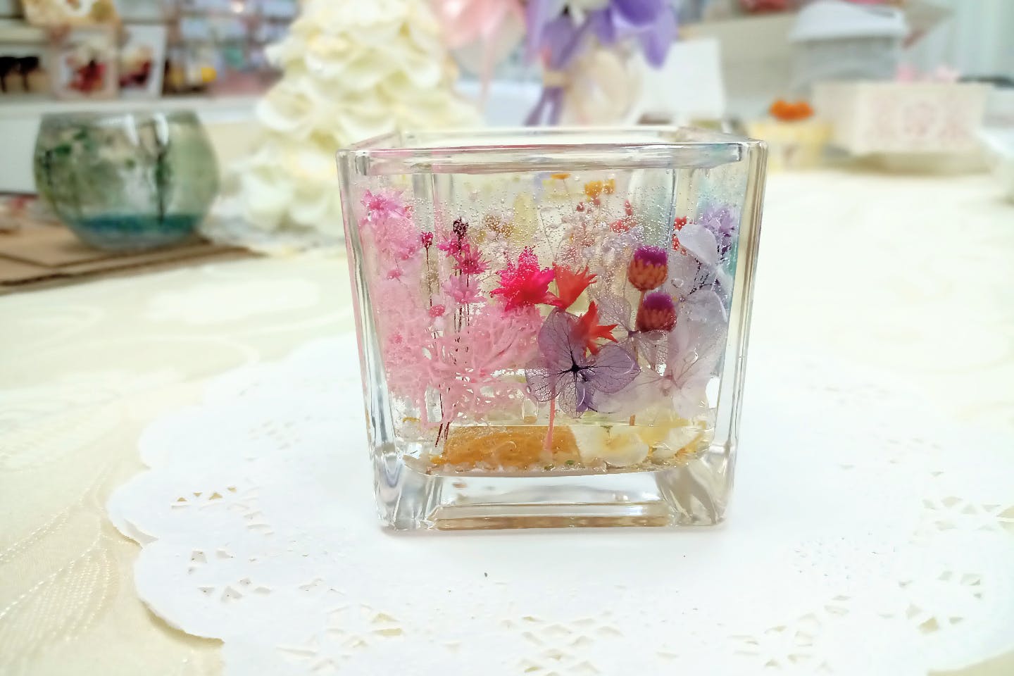 SALE，最新作】 ㉜pumpkinボタニカルキャンドルホルダーset Ⅰ