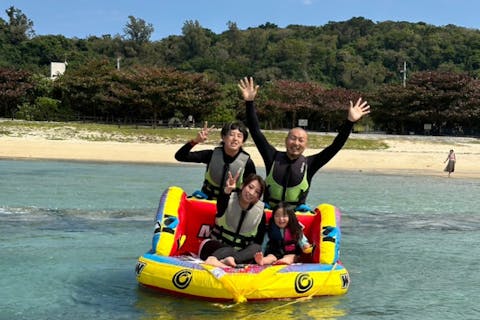 【沖縄・那覇・チューブ3種】開設記念！今だけ更に割引！完全貸切！他のお客様と乗り合せ一切なし！最新チューブ6種類から3種類選べる！