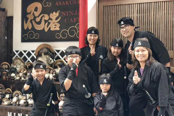 東京 浅草 忍者 まるで忍者になったような本格体験 忍者体験 半蔵コース アソビュー