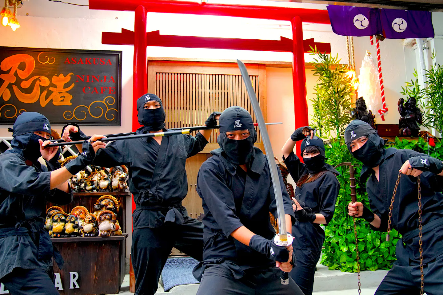 東京 浅草 忍者 まるで忍者になったような本格体験 忍者体験 半蔵コース アソビュー