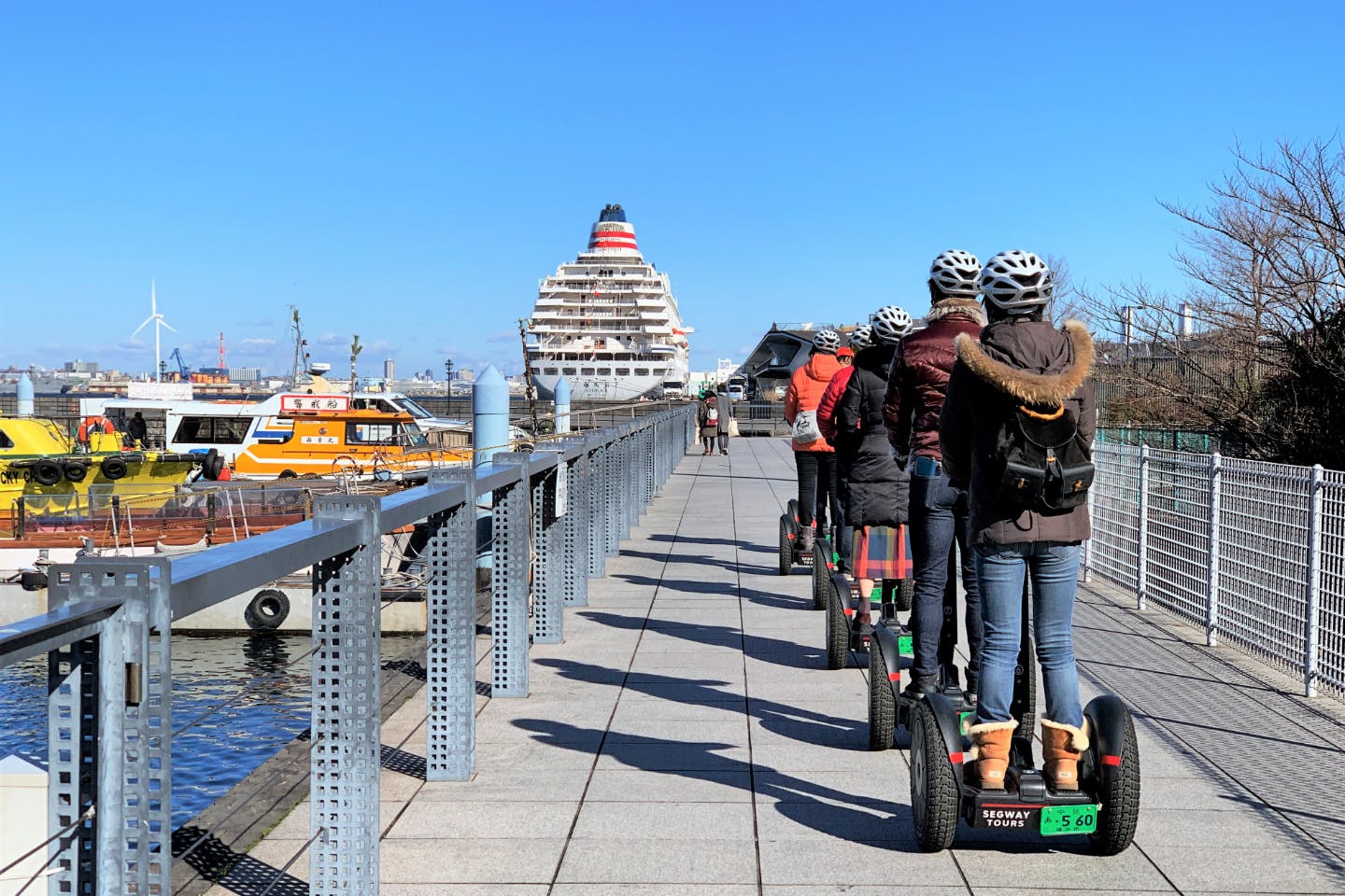 【神奈川・横浜・セグウェイ】みなとみらいの人気スポットを巡る横浜セグウェイツアー