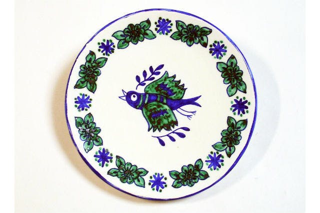 【アンダルシアの小皿】神田・絵付け・色と模様が美しいスペイン食器