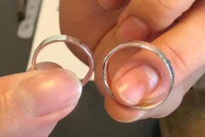 滋賀・草津・シルバーアクセサリー】1から作る、彫金技法の本格的な