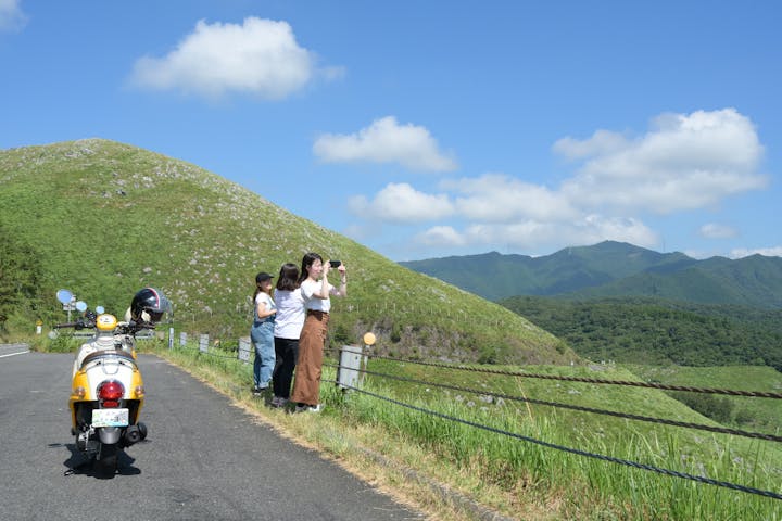 山口 秋吉台 乗り物レンタル 4時間 遠い場所もラクラク 原付バイクレンタル アソビュー