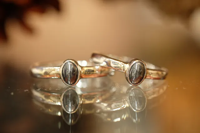 【千葉・市原・手作りリング】3時間～4時間30分（フルコース）本物の宝石をあしらった石留シルバーリング1個制作体験