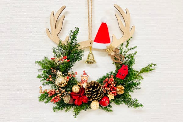 宮城・仙台・クリスマスリース作り】自分だけのスペシャルなクリスマス