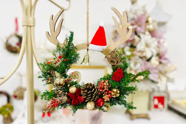 宮城・仙台・クリスマスリース作り】自分だけのスペシャルなクリスマス