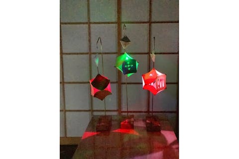 【石川・金沢・手作り照明】和紙で作るオリジナルあかり「かなざわ彩灯」制作（1個）