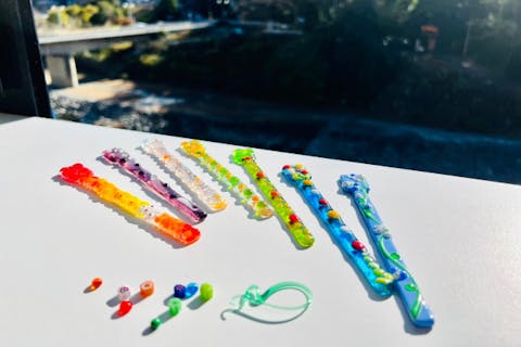 【静岡・熱海・ガラス細工】お酒やジュース作りに使える実用的な1本！マドラー（1個）