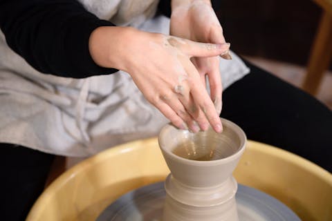 【愛知・名古屋・電動ろくろ】人気の電動ろくろを体験しよう！器作りプラン（1個）