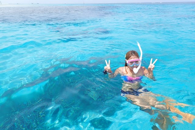 石垣島 1日シュノーケル 綺麗な海を堪能しよう サンゴ礁 マンタシュノーケル 幻の島上陸 1日コース アソビュー