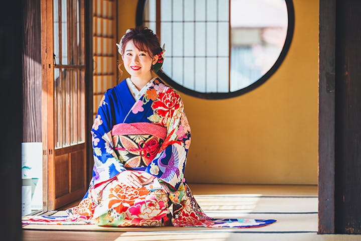 防府きもの体験　しをり