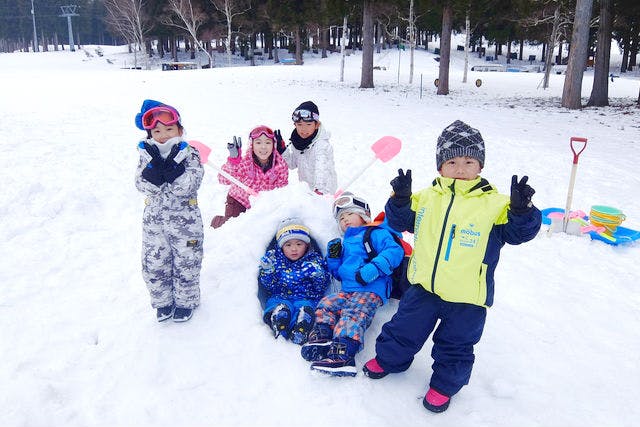 新潟 湯沢 雪遊び 自然の不思議を学ぼう キッズのための雪遊びアカデミー アソビュー