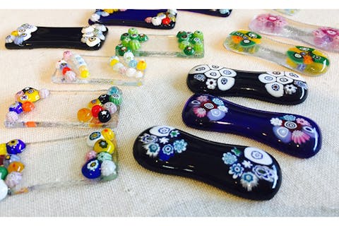 【新潟市・ガラス工房・2個制作】食卓を彩る可愛いガラス細工を作ろう！箸置き