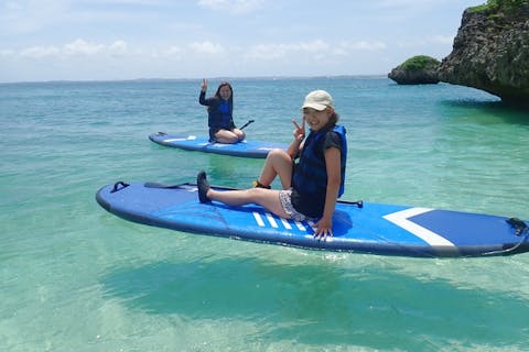 【沖縄・伊良部島・SUP】SUP＆シュノーケリングセットプラン・写真プレゼント！