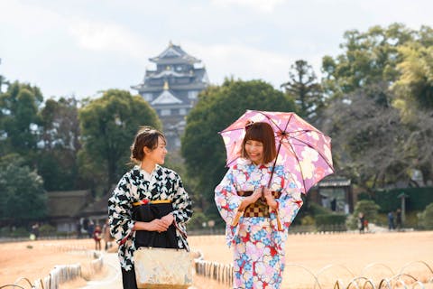 岡山 岡山市 着物レンタル 日本の伝統文化を感じよう 着物 浴衣レンタルプラン アソビュー