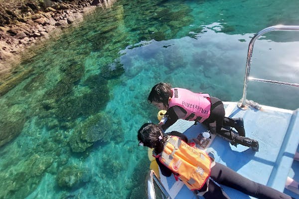 熊本・天草・スノーケリング】ボートで行くシュノーケリングツアー