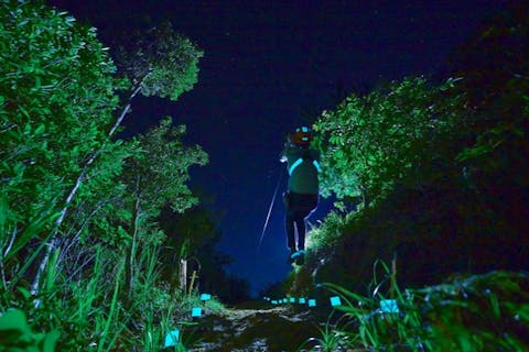 【沖縄・やんばる・ナイトジップライン】星空観測付！新感覚ナイトジップラインアドベンチャー