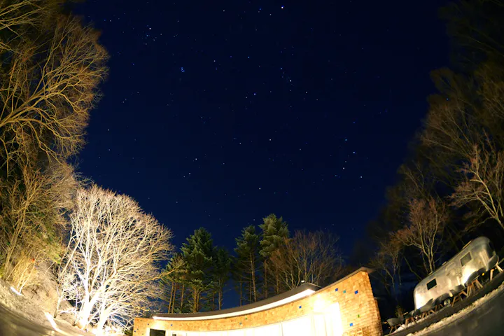 長野 軽井沢 天体観測 静まり返る幻想的な空間にうっとり 氷上星空ウォッチング アソビュー
