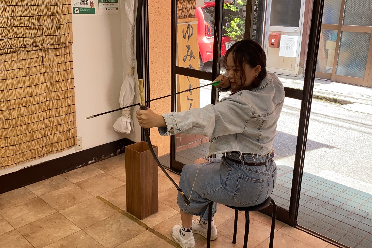 東京 本郷三丁目 弓道教室 気軽に弓道にチャレンジしよう ミニ弓道 半弓 体験 アソビュー