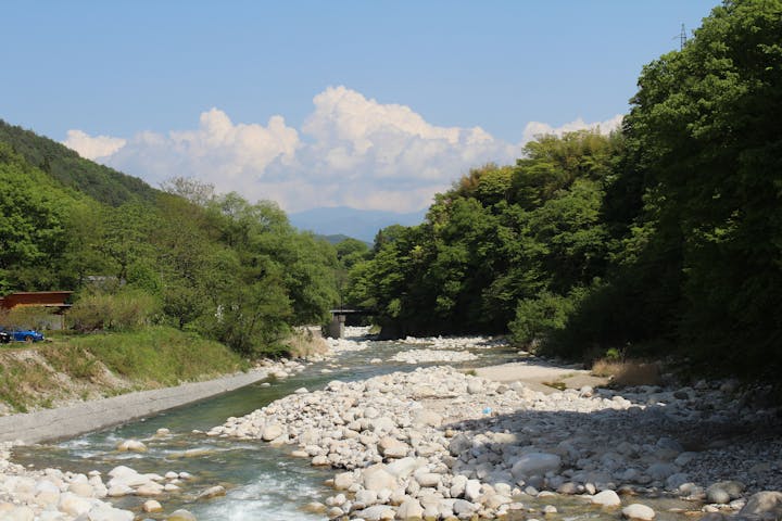 長野 阿智 渓流釣り 大自然の中で堪能 清流阿知川で爽快渓流フィッシング体験 アソビュー