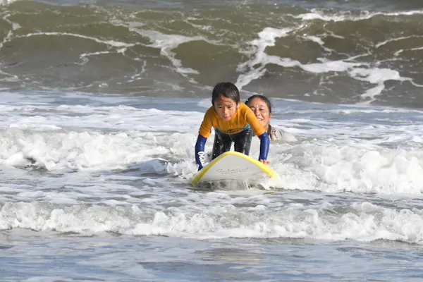 千葉・九十九・サーフィン体験】海まで歩いてすぐ！初心者も大歓迎の