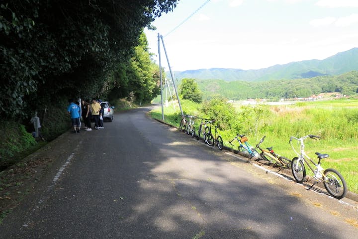 山口 山口市 レンタサイクル Sl やまぐち号 と並走体験も 阿東 里山サイクリングツアー 組み立てフルコース アソビュー