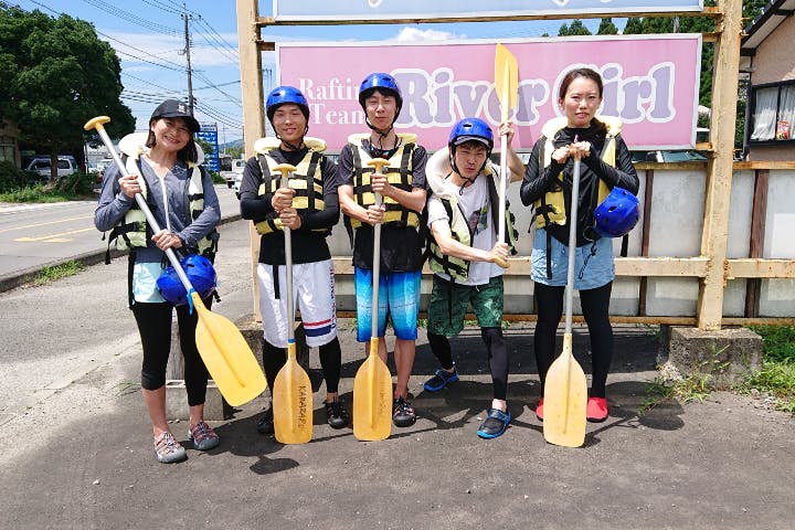 球磨川ラフティング River Girl