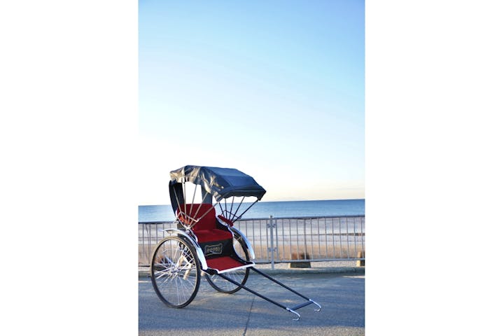 鎌倉 人力車 湘南の海人力車ドライブコース 1時間 アソビュー