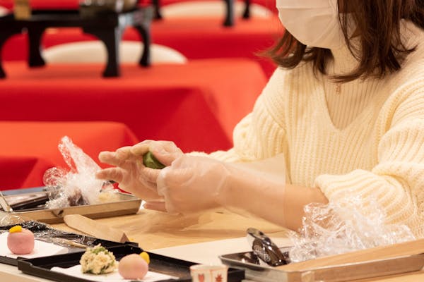 京都市・お菓子作り】日本の文化を楽しく学ぼう！練り切り和菓子（2個 