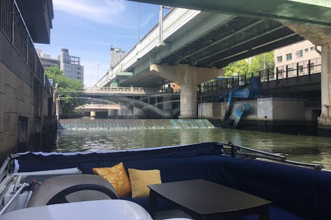 【大阪・クルージング】大阪市内をぐるっと一周！水門通過コース（1時間30分）