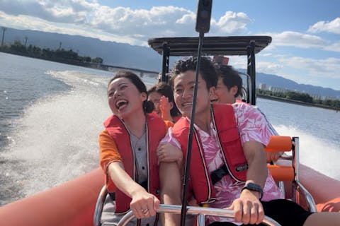 【大阪・クルージング】スリル満点！ハイスピードでかっ飛ばす水上ジェットコースター