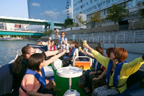 【大阪・クルージング】道頓堀でゆったり50分貸切クルーズ