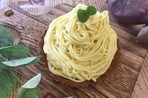 【三重・松阪・お菓子作り教室】ベルファームブランドの美味しいさつま芋で！芋ンブラン作り体験