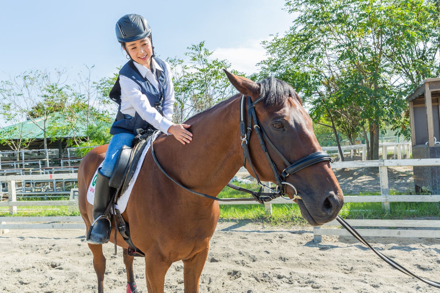 【埼玉・南埼玉・乗馬】馬と触れ合い癒される。東武動物公園隣接の乗馬クラブで行う乗馬体験