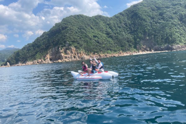 山口・阿武・バナナボート】爽快感抜群！！ジェットスキー＆バナナ