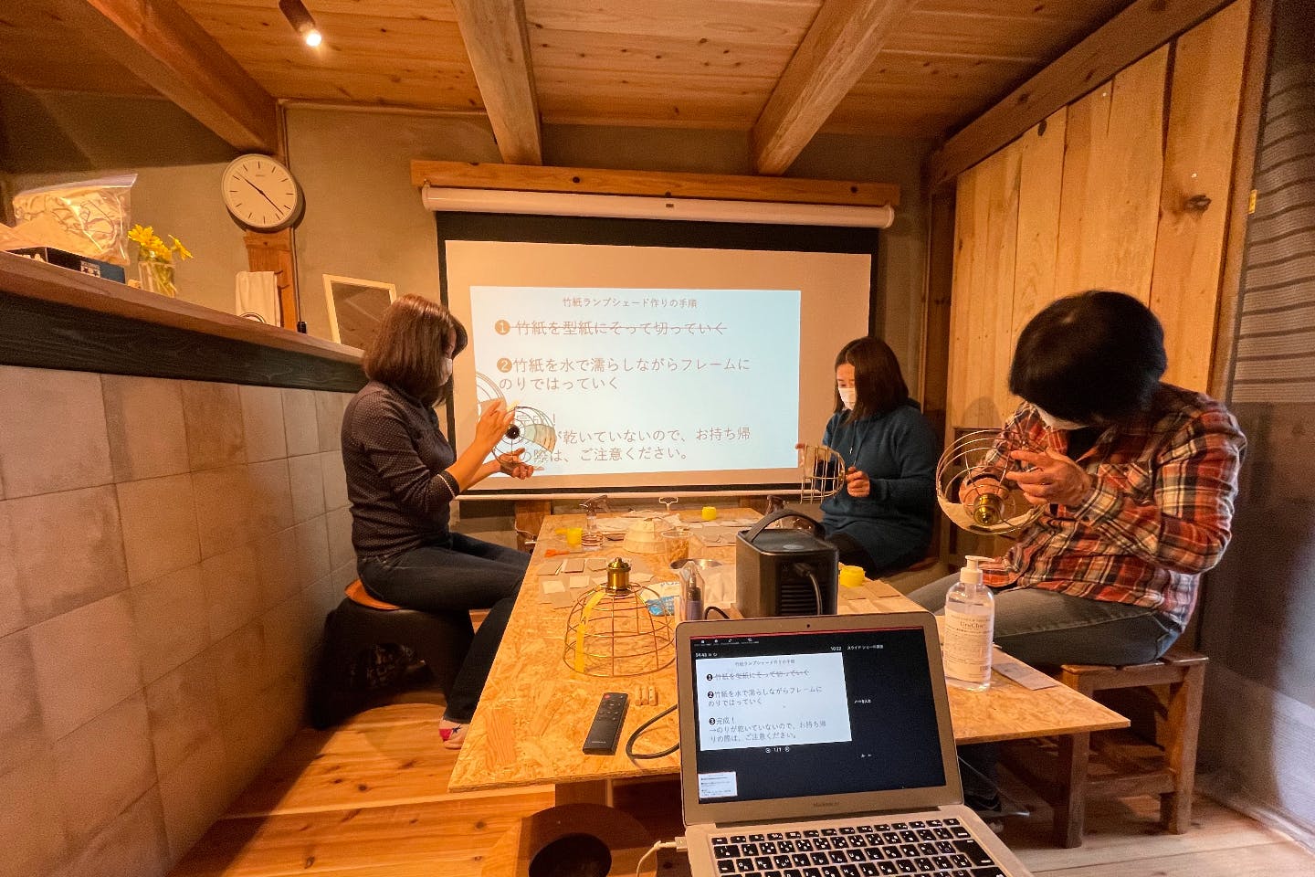 山口 萩 手作りランプ 萩の竹から作った竹紙で一生モノのランプシェード作り体験 アソビュー