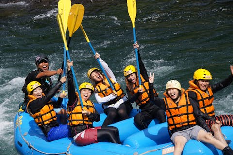 【岐阜・郡上・ラフティング】1日中フルで楽しむラフティング満喫コース（1日）