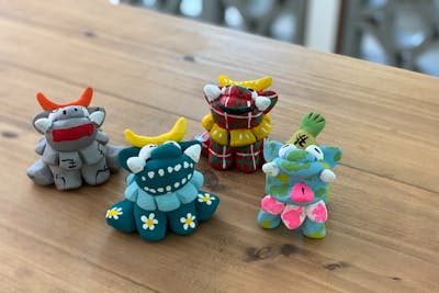 沖縄・本部町・絵付け JUNGLIA OKINAWA 】沖縄の守り神を好きな色で