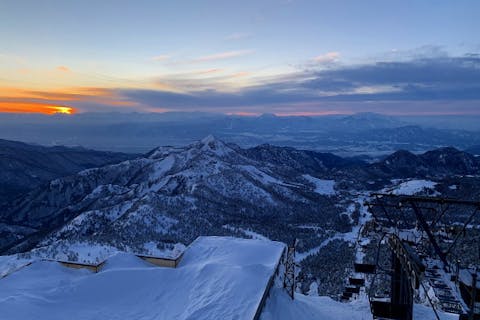【長野・志賀高原・ナイトツアー】横手山トワイライトツアー