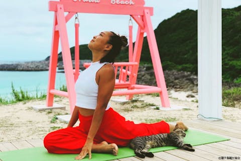 【鹿児島・種子島・ヨガ】自然の中でゆったり、呼吸を調える本格ヨガ体験