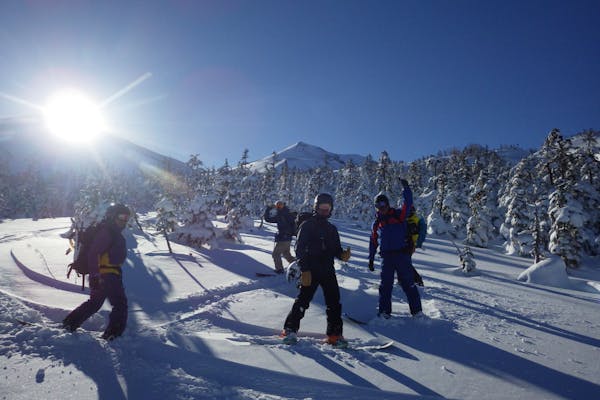 長野・乗鞍・バックカントリースキー】バックカントリーを満喫