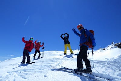 長野・乗鞍・バックカントリースキー】バックカントリーを満喫