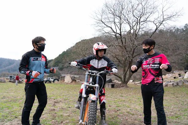 広島 三次 モータースポーツ オートバイに乗って トライアル競技体験 アソビュー